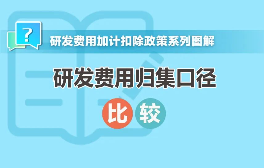 研发费用归集口径包括哪些？有啥区别？一张表看明白